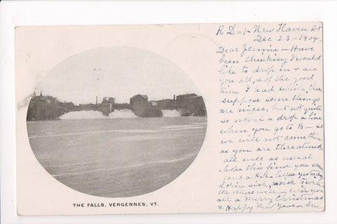 VT, Vergennes - The Falls from about 1904 - K06054