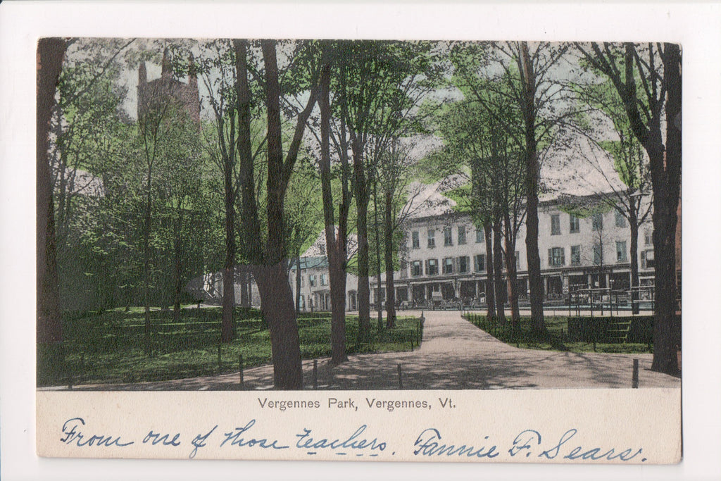 VT, VERGENNES - Vergennes Park - R00292