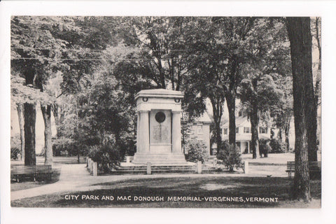 VT, Vergennes - Mac Donough Memorial, City Park - VT0076