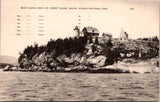 ME, Mount Desert Island - Bear Island Light,  Lighthouse, Light House and buildi