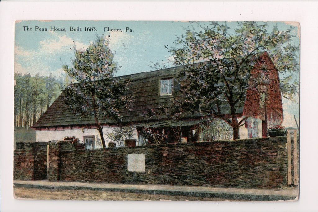 PA, Chester - Penn House, 1910 postcard - w00456