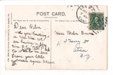 CA, BURLINGAME - Oak Drive - Newman postcard - w00646