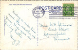 NH, Hampton Beach - St Patricks Church - 1933 linen card - w00708