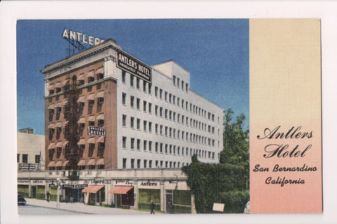 CA, San Bernardino - Antlers Hotel, Liquors, barber shop etc - w00717