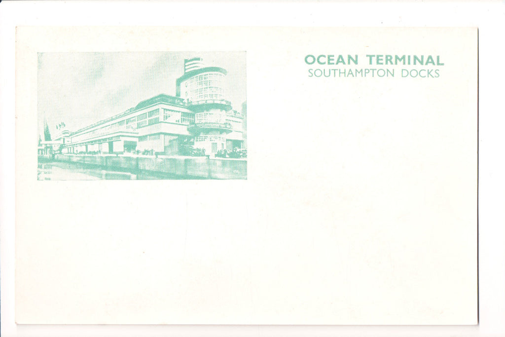 Ship Postcard - Ocean Terminal, Southampton - w00871