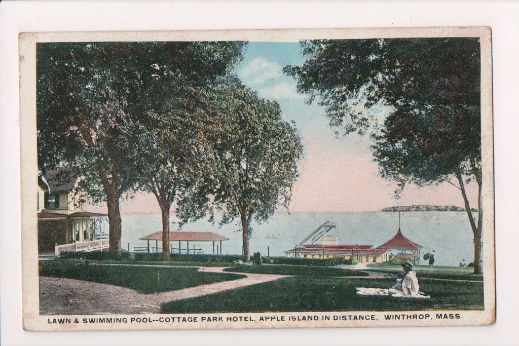 MA, WINTHROP - Cottage Park Hotel and Apple Island - w00946