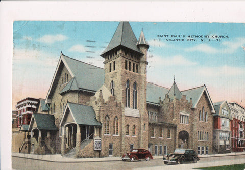 NJ, Atlantic City - Saint Pauls Methodist Church - w01091