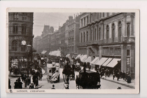 Foreign postcard - CHEAPSIDE, London, England - Tuck card - w01098