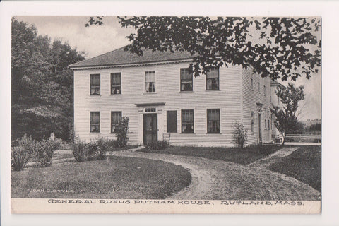 MA, Rutland - Gen Rufus Putnam House postcard - w01167
