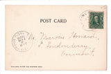 VT, SPRINGFIELD - W D Woolson residence, River Road - @1908 postcard - w01267