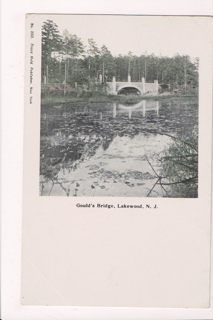 NJ, LAKEWOOD - Goulds Bridge - Franz Huld (original SOLD) w01269