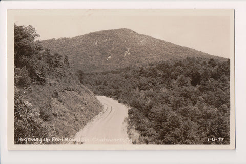 GA, CHATSWORTH - Highway up Fort Mountain (original SOLD) w01428