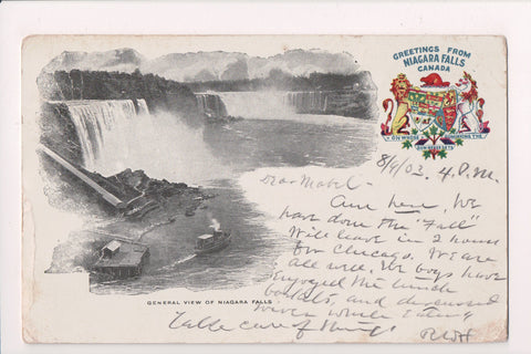 Canada - Niagara Falls, ON (CARD SOLD, email copy only avail) w01476