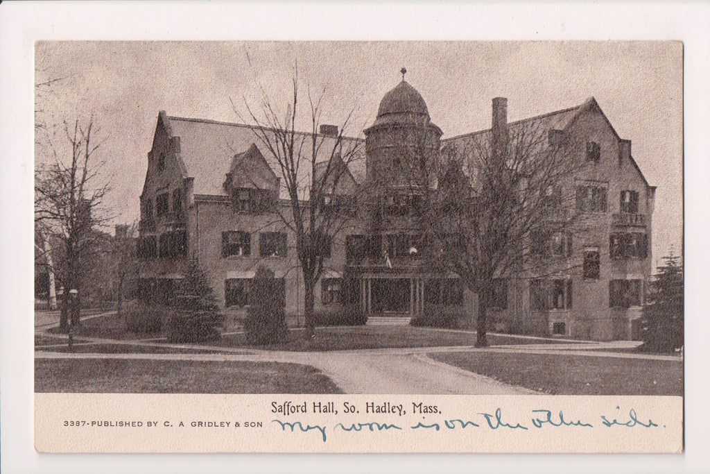 MA, South Hadley - Safford Hall - Gridley and Son pub - w01502