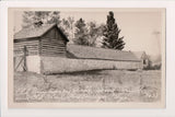 WY, FORT BRIDGER - Old Pony Express stable, Correll, Trail - RPPC - w01604