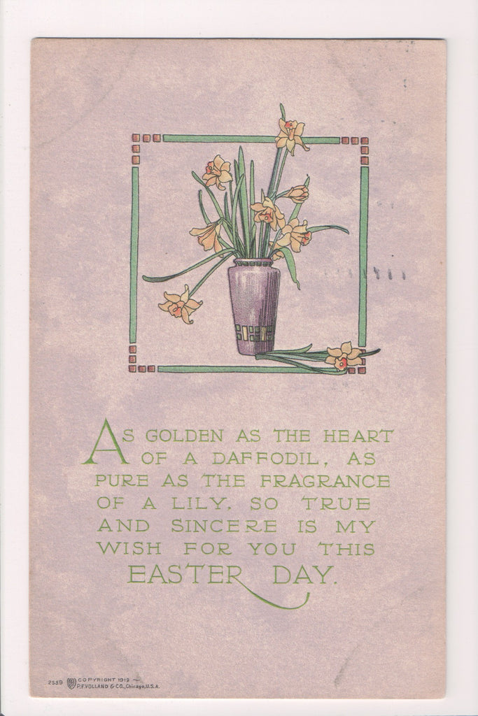 Greetings - Volland - Easter (SOLD, only email copy avail) - w02131