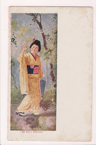 People - Female postcard - Pretty Woman - Oriental - M RIEDER #179 - w02442