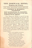 CT, NORWALK - Norwalk Hotel - advertisement postcard - w02685