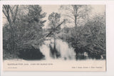 MA, Easthampton - Manhan River scene - Tuck card - w02743