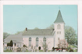 NJ, Ocean View - Church and Cemetery postcard - w02967