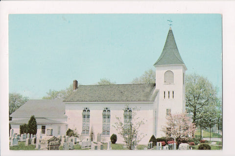NJ, Ocean View - Church and Cemetery postcard - w02967
