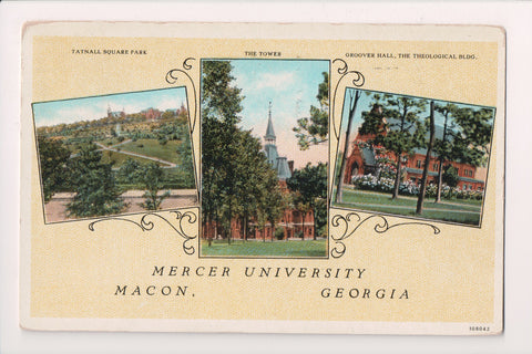 GA, Macon - Mercer University - Tower, Groover Hall - W03191