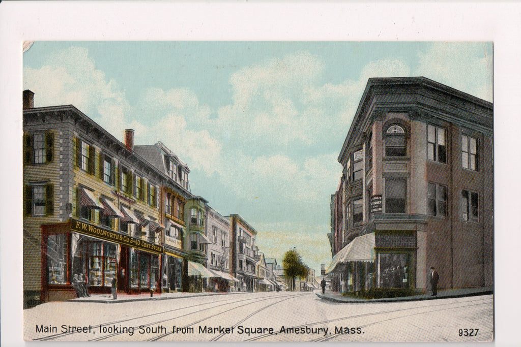 MA, AMESBURY - signs: Woolworth, Collins and Hale, Choate Attorney (original SOLD) w03223