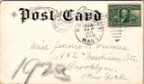 MA, Rockport - Greetings from, shoreline w/buildings - 1904 postcard - w03329