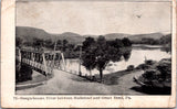 PA, HALLSTEAD or GREAT BEND - Susquehanna River bridge - w03411