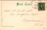 ME, So Paris - Stoney Brook - houses, overflowing water - 1908 card - w03467