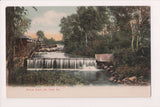 ME, So Paris - Stoney Brook - houses, overflowing water - 1908 card - w03467