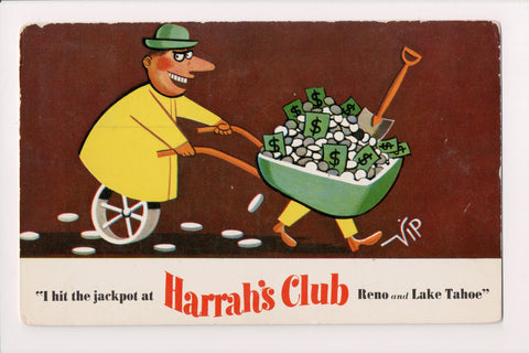 NV, Reno - Harrahs Club - 1958 postcard - w03508