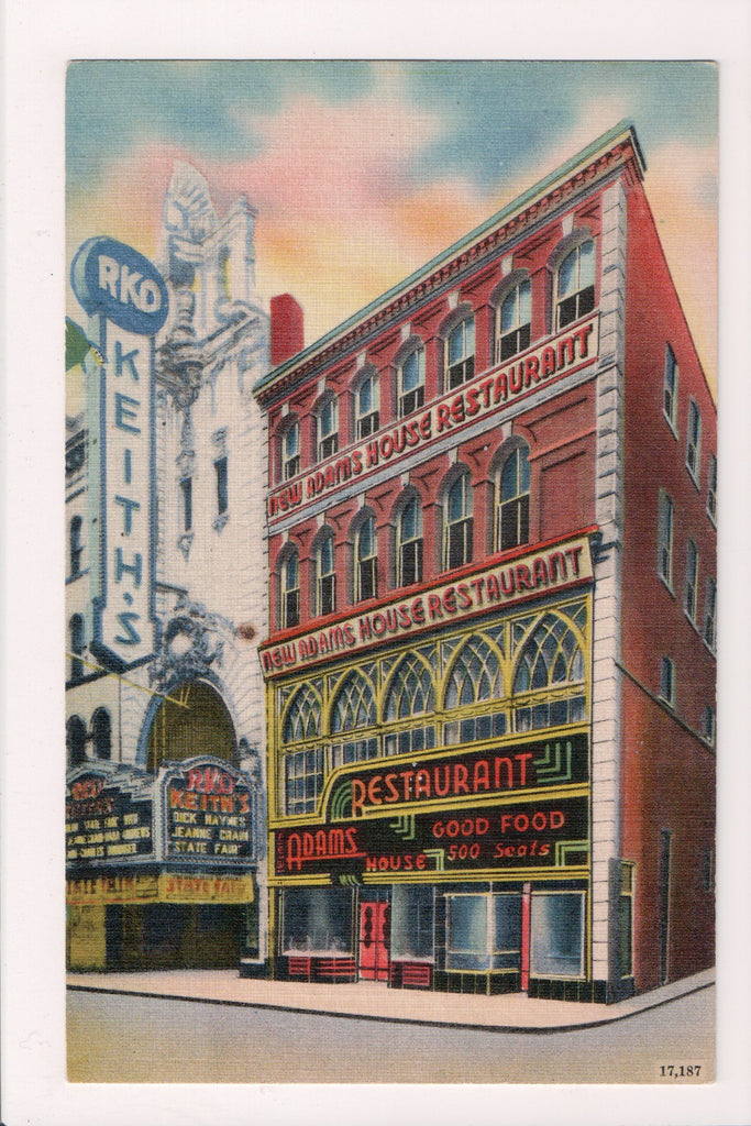 MA, Boston - Adams House Restaurant (new), RKO Keith - w03527