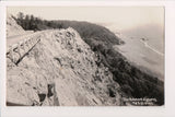 CA, REDWOOD HIGHWAY - road and ocean view RPPC - w04541