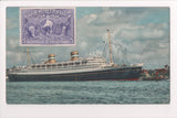 Ship Postcard - NIEUW AMSTERDAM - w03682
