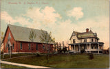 VT, WINOOSKI  - St Stephan R C Church and parsonage? postcard - W03707