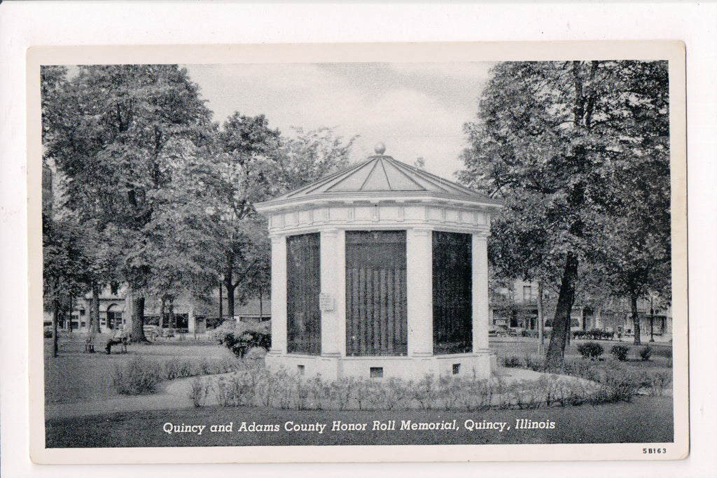 IL, QUINCY - HONOR ROLL MEMORIAL, Quincy and Adams County - w03860
