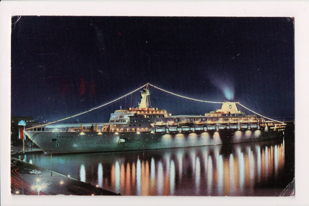 Ship Postcard - OCEANIC - Home Lines - 1967 - w04201