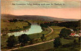 VT, NO THETFORD - Connecticut Valley, houses, roads postcard - w04538