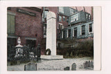 MA, Boston - John Hancock Grave postcard - w04540