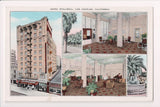 CA, Los Angeles - Hotel Stillwell - Multi view postcard - w04629