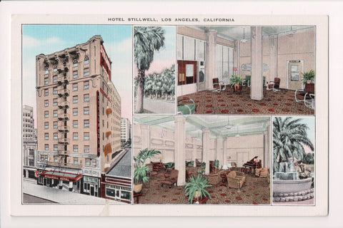 CA, Los Angeles - Hotel Stillwell - 1927 Multi View postcard - w04629
