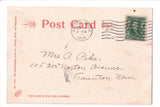 MA, Boston - Greetings from - Bostonia Seal etc postcard - w04776