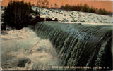 NH, DOVER - Dam on the Cocheco River - 1913 Dover flag postmark - w04868