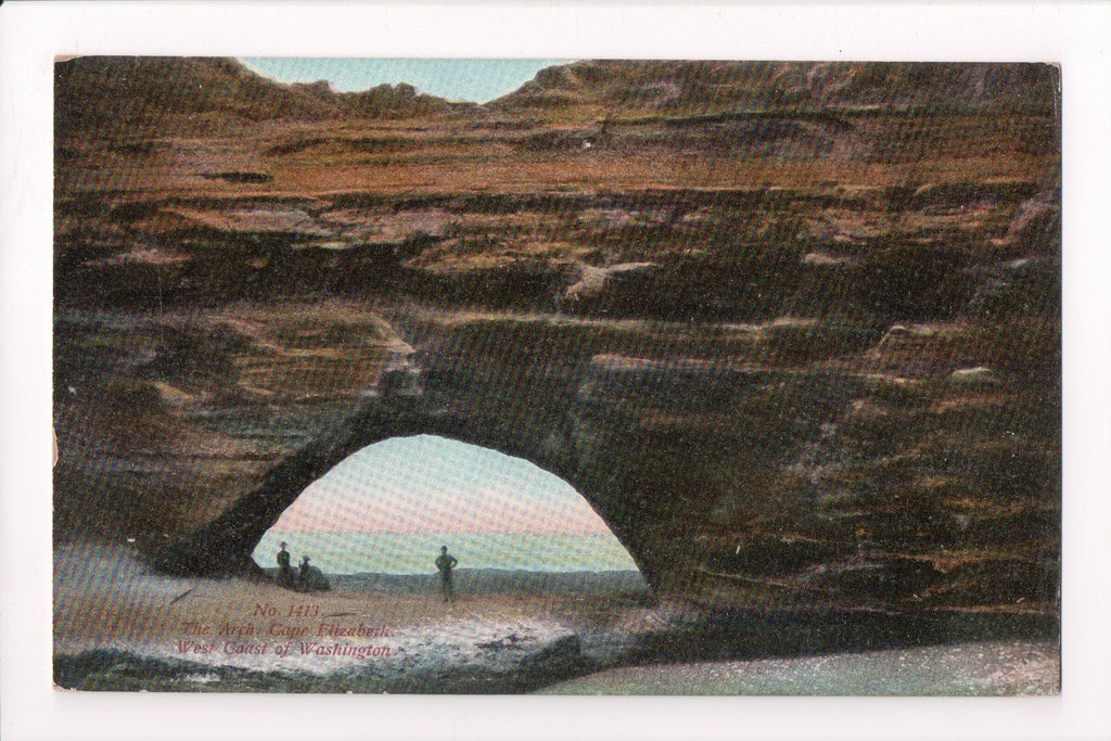 WA, Cape Elizabeth - The Arch, West Coast of Washington - K03239