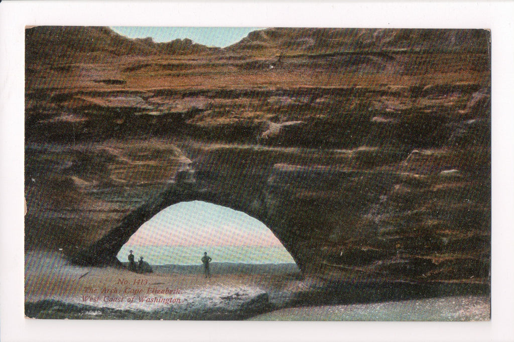WA, Cape Elizabeth - The Arch, West Coast of Washington - K03239
