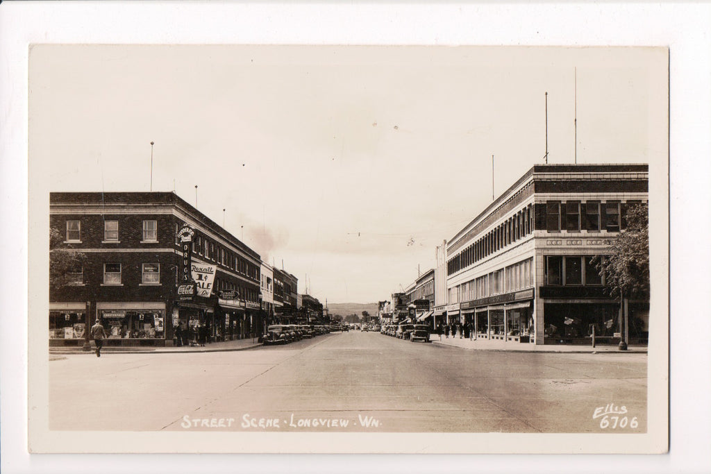 WA, LONGVIEW - Gunderson Rexall, W H GYLLENBERG DMD (original SOLD) - C17222
