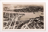 WA, SEATTLE - Aurora Bridge to Lake Washington, BEV RPPC - B06067