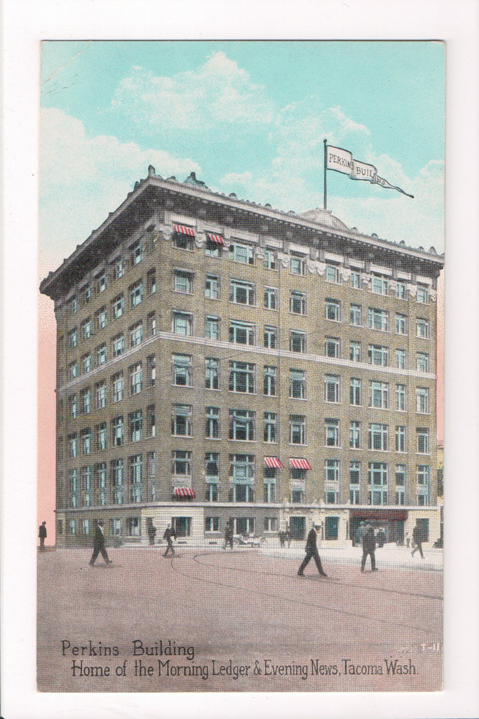 WA, Tacoma - Perkins Building, Morning Ledger and Evening News Home - w00526