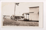 WI, FIFIELD - Pike Lake Lodge, dog, pavilion, arbor RPPC - D04316
